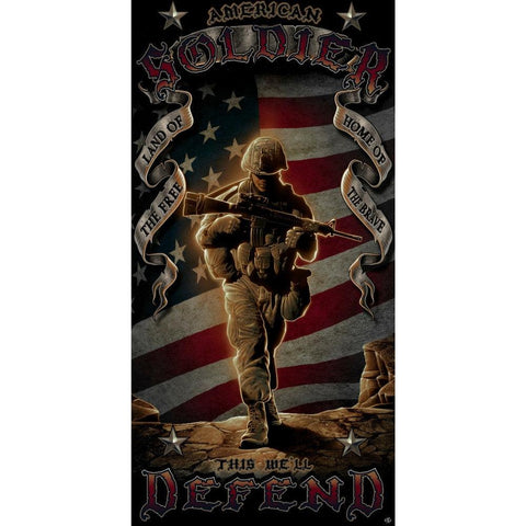 American Soldier Towel-Military Republic