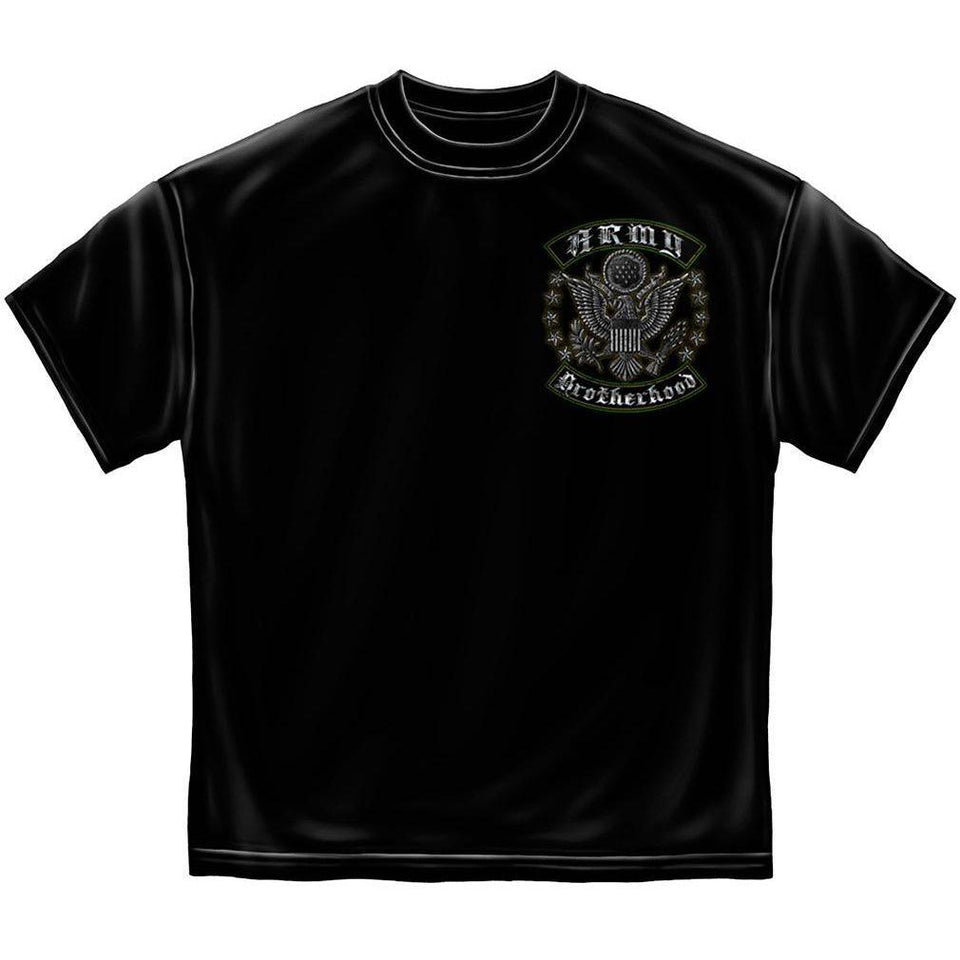 Army Brotherhood Foil T-Shirt-Military Republic