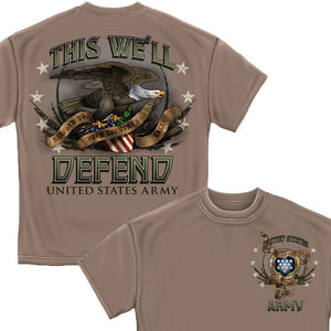Army Respond To Your Country's Call T Shirt-Military Republic