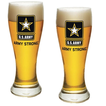 Army Star Pilsner Glass Set-Military Republic