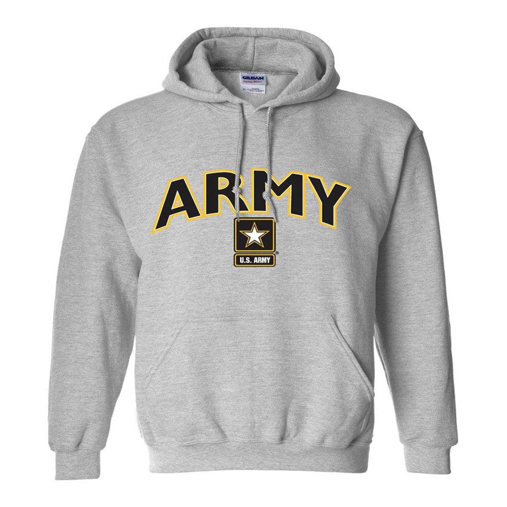 Army Star Sweatshirt Hoodie - Military Republic