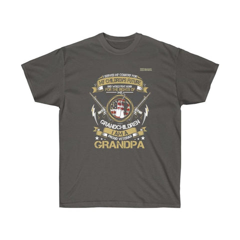 I Served My Country For My Children's Future - Veteran T-shirt - Military Republic
