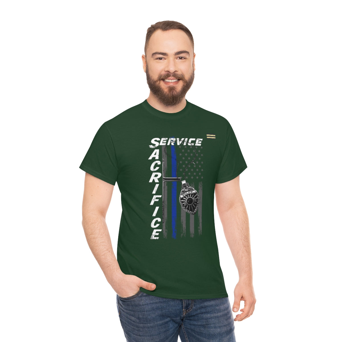 Service Sacrifice Law Enforcement T-shirt