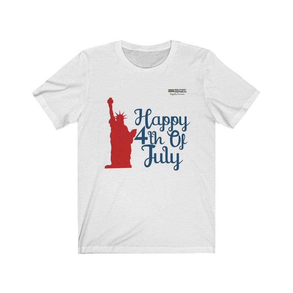 Happy 4th of July T-shirt - Military Republic