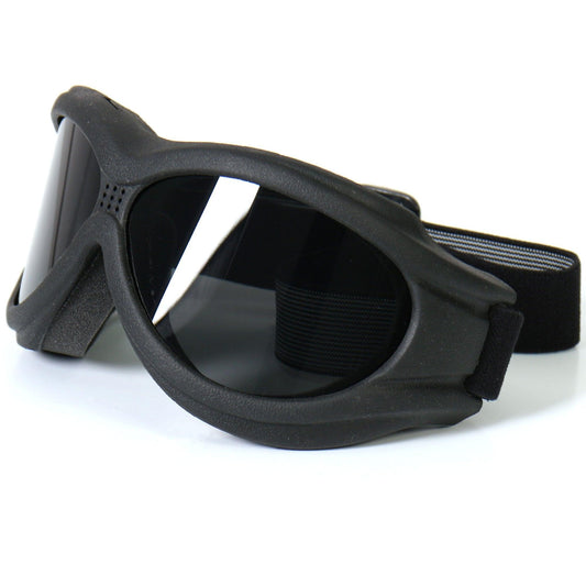 Big Ben Riding Goggles With Smoke Lenses - Military Republic