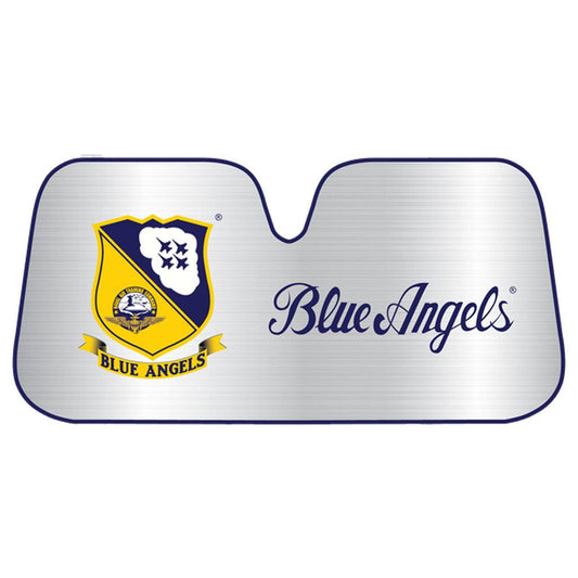 Navy Blue Angels Reflective Car Shade - Military Republic