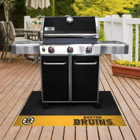 Boston Bruins 100% Vinyl Grill Mat - Military Republic