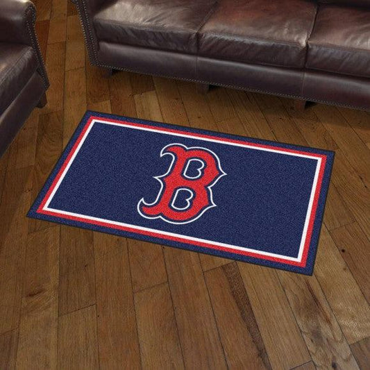 Boston Red Sox Ultra Plush Area Rug - Military Republic