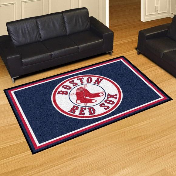 Boston Red Sox Ultra Plush Area Rug - Military Republic