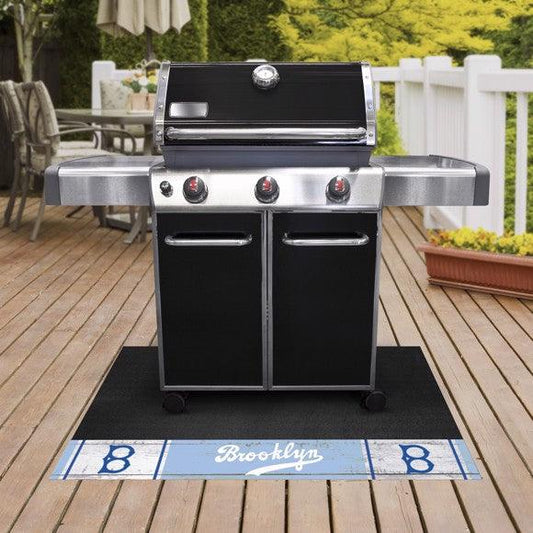 Brooklyn Dodgers 100% Vinyl Retro Grill Mat - Military Republic