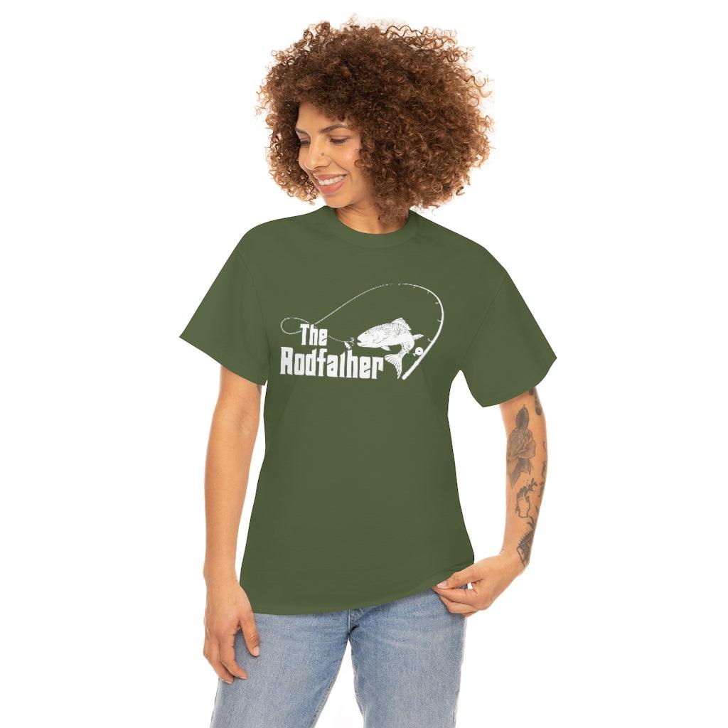 The Rodfather Fishing T-shirt - Military Republic