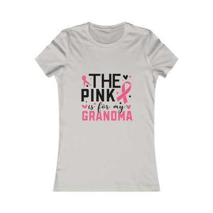 The Pink Is For My Grandma T-shirt - Military Republic