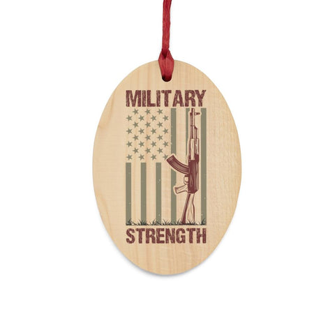 Military Strength  Christmas Ornament - Military Republic