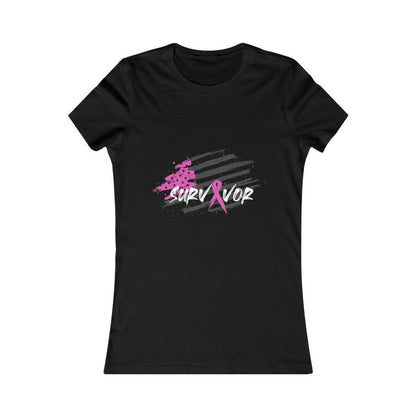 Breast Cancer I Survive  T-shirt - Military Republic