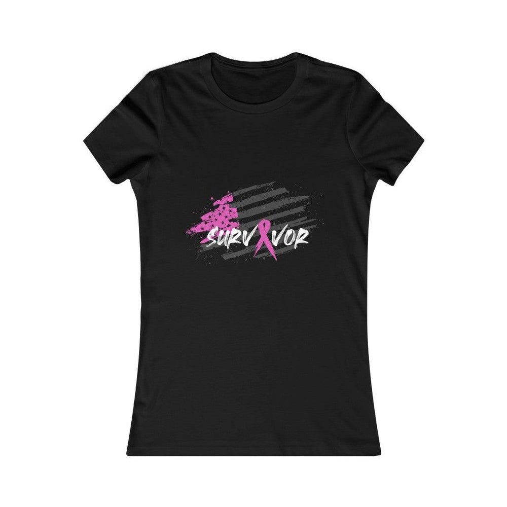 Breast Cancer I Survive  T-shirt - Military Republic