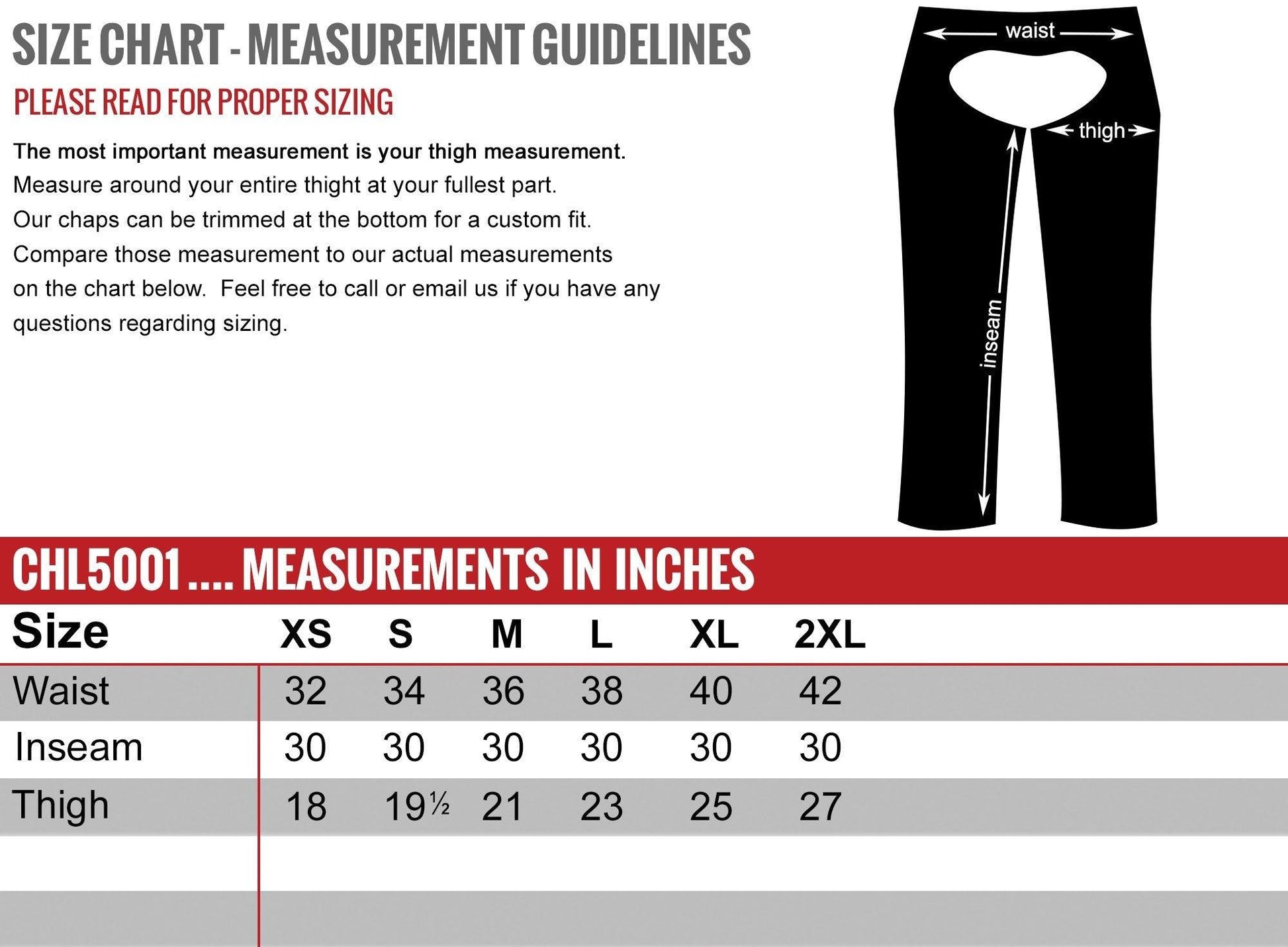 chaps dress shirt size chart Chaps Size Chart Jamin Leather
