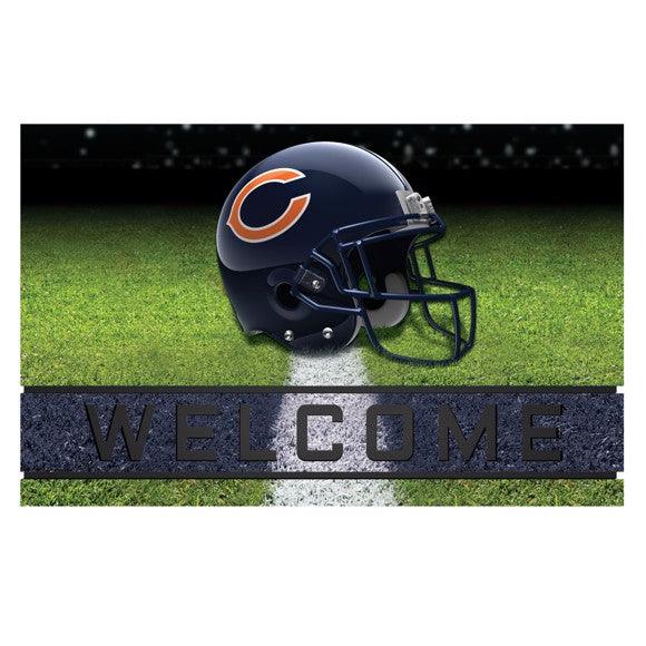 Chicago Bears Heavy Duty Crumb Rubber Door Mat - Military Republic