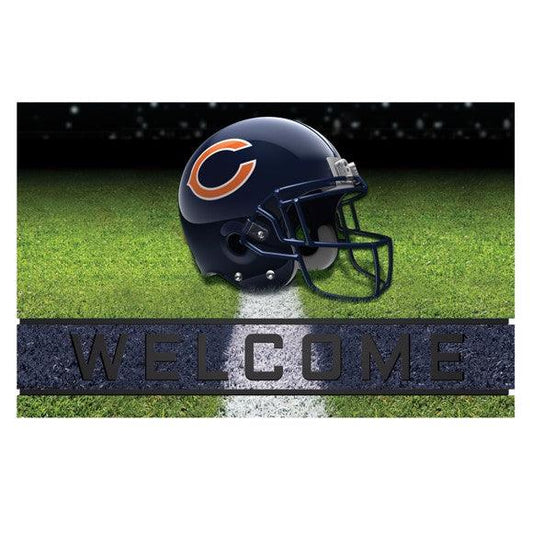 Chicago Bears Heavy Duty Crumb Rubber Door Mat - Military Republic