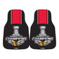 Chicago Blackhawks 2015 Stanley Cup Champions 2Pk Carpet Car Mat Set - Military Republic