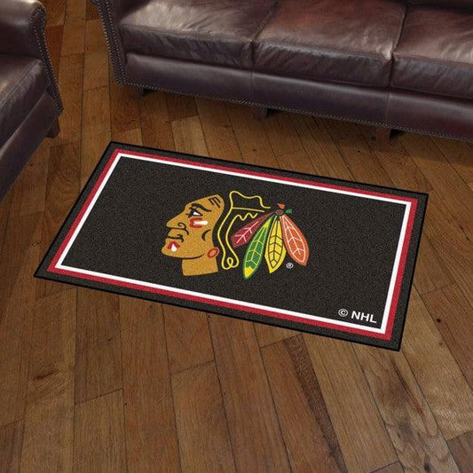 Chicago Blackhawks Ultra Plush Area Rug - Military Republic