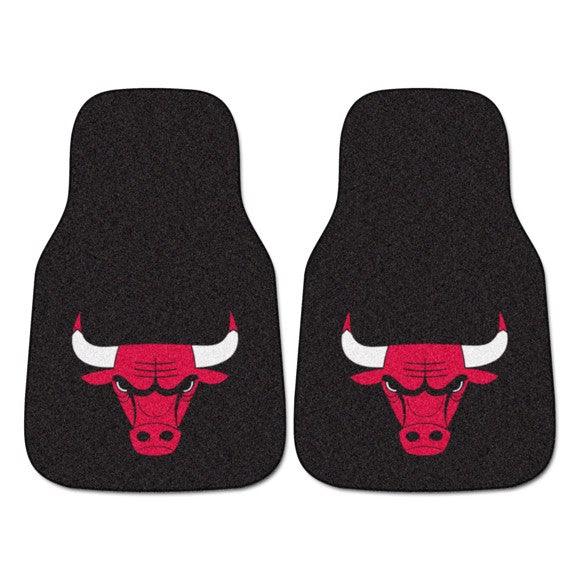 Chicago Bulls 2Pk Carpet Car Mat Set - Military Republic