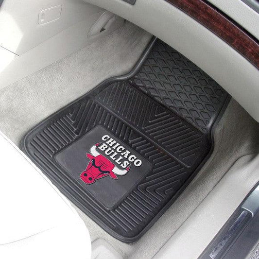 Chicago Bulls 2pk Heavy Duty Vinyl Car Mat Set - Military Republic