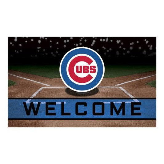 Chicago Cubs Heavy Duty Crumb Rubber Door Mat - Military Republic