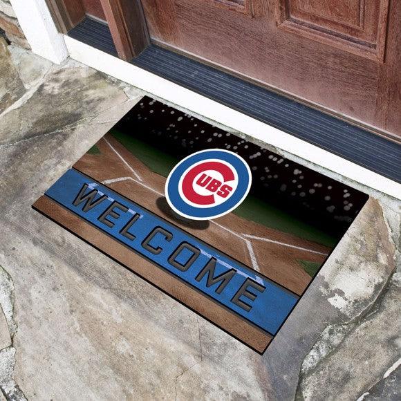Chicago Cubs Heavy Duty Crumb Rubber Door Mat - Military Republic