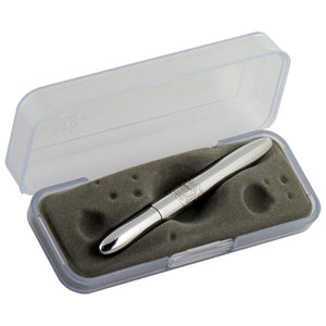 Chrome Bullet Space Pen with Laser Engraved U.S. Coast Guard Insignia - Military Republic