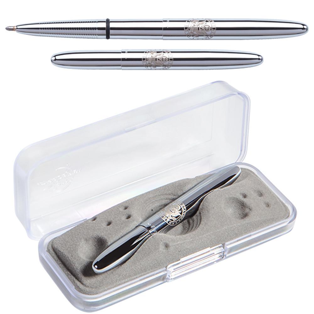 Chrome Bullet Space Pen with U.S. Army Insignia - Military Republic