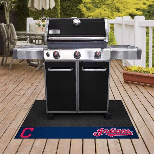 Cleveland Indians 100% Vinyl Grill Mat - Military Republic