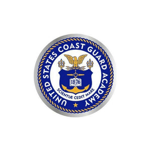 Coast Guard Academy Rainbow Holographic Decal-Military Republic
