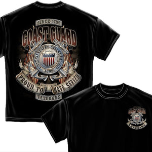 Coast Guard Veteran T-Shirt-Military Republic