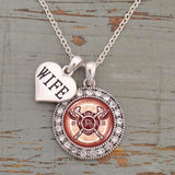 Custom Loved one Firefighter Artisan Necklace-Military Republic