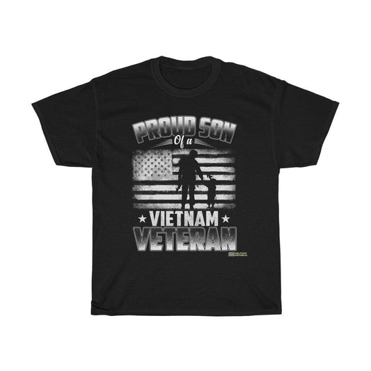 Proud Son of a Vietnam Veteran T-shirt - Military Republic