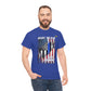 Salute The Flag-Back The Badge Law Enforcement T-shirt