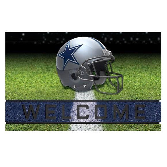 Dallas Cowboys Heavy Duty Crumb Rubber Door Mat - Military Republic