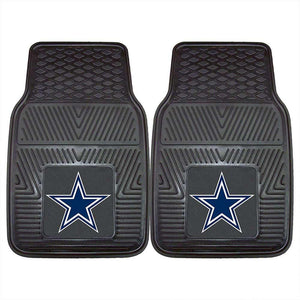 Dallas Cowboys Heavy Duty Vinyl Rear Car Mats-Military Republic