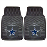 Dallas Cowboys Heavy Duty Vinyl Rear Car Mats-Military Republic
