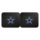 Dallas Cowboys Heavy Duty Vinyl Rear Car Mats-Military Republic