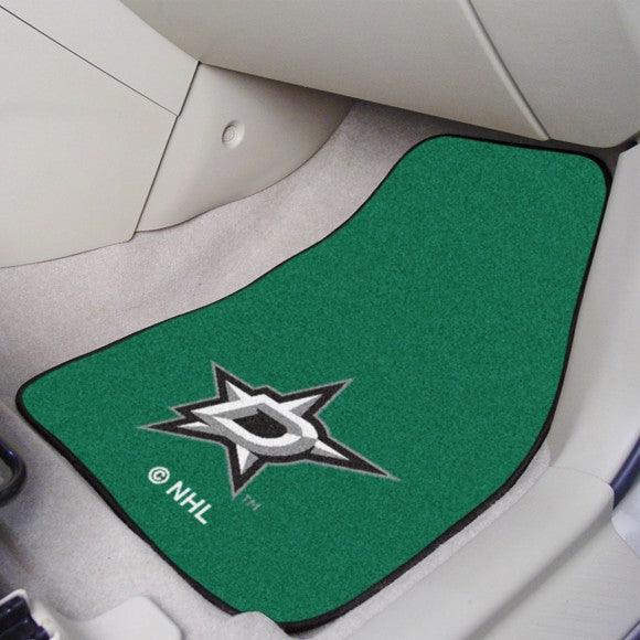 Dallas Stars 2Pk Carpet Car Mat Set - Red - Military Republic