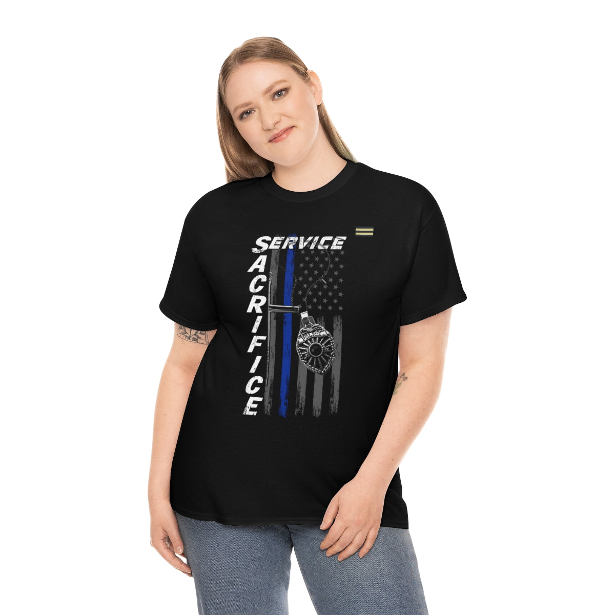 Service Sacrifice Law Enforcement T-shirt