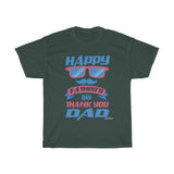 Happy Father's Day - Thank You Dad T-shirt - Military Republic
