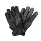 Deerskin Grey/Black Flannel Lined Gloves - Military Republic