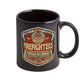 Denim Fade Firefighter Stoneware Mug Set - Black - Military Republic