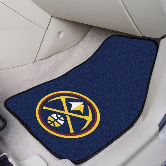 Denver Nuggets 2Pk Carpet Car Mat Set - Military Republic