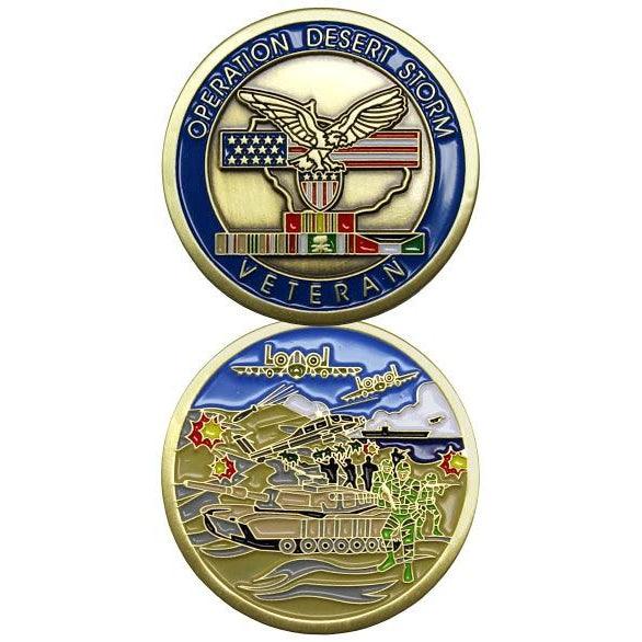 Operation Desert Storm Challenge Coin - Military Republic