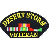 Desert Storm Veteran Black Patch 5.25 inch - Military Republic