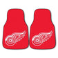 Detroit Red Wings 2Pk Carpet Car Mat Set - Red - Military Republic