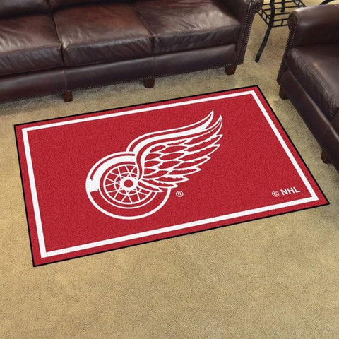 Detroit Red Wings Ultra Plush Area Rug - Military Republic
